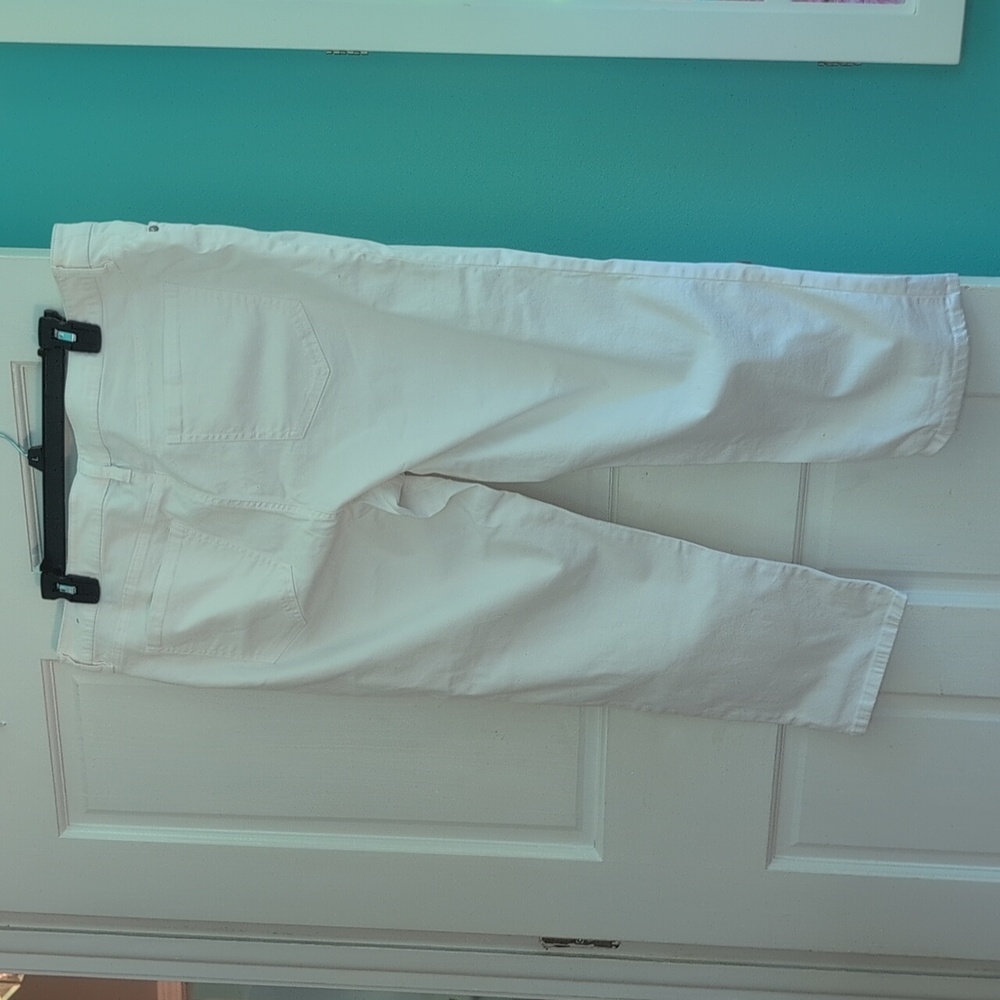 Style & Co. White Cotton Blend Pants - Picture 5 of 8